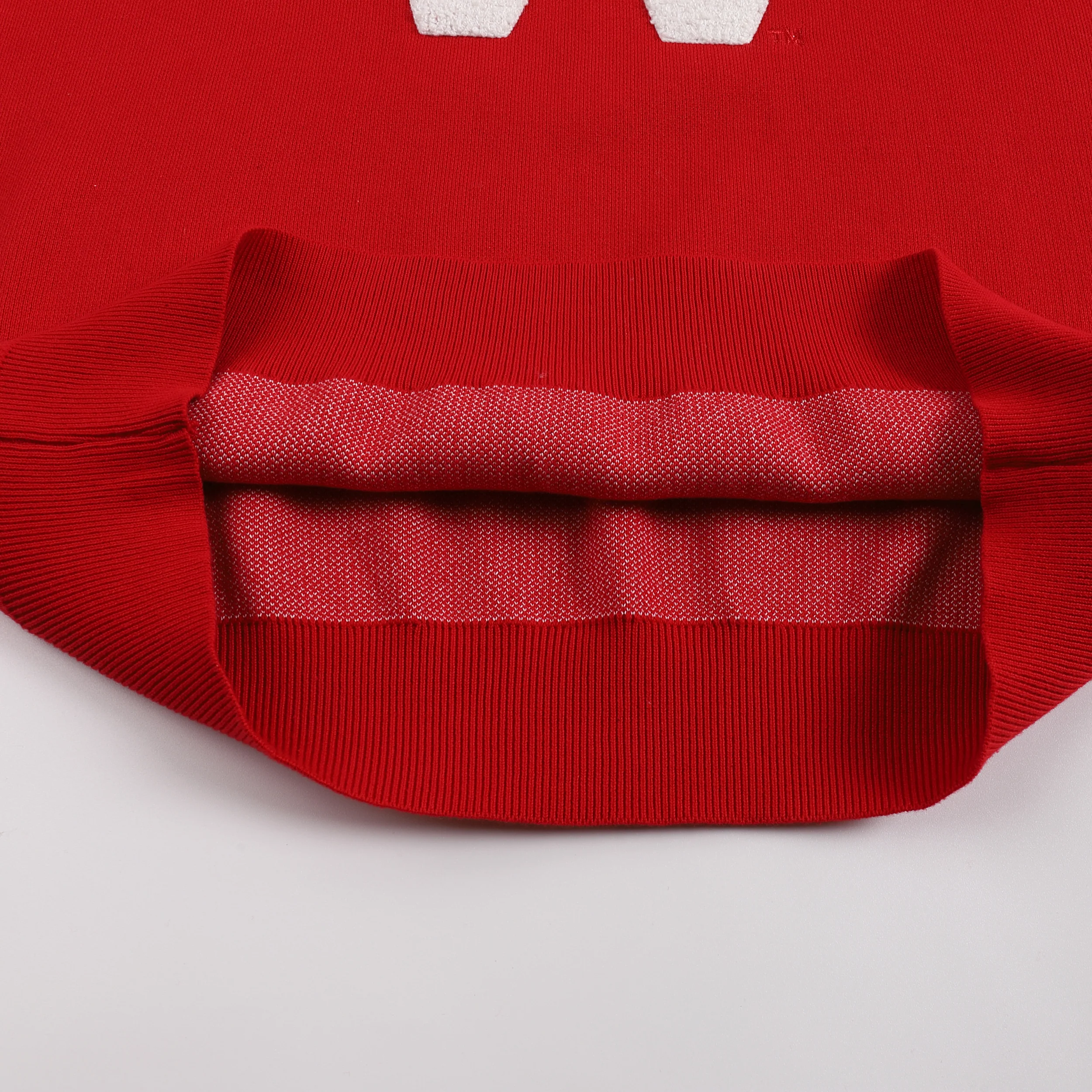 Wisconsin Badgers Vintage Logo Knit Sweater - Image 4