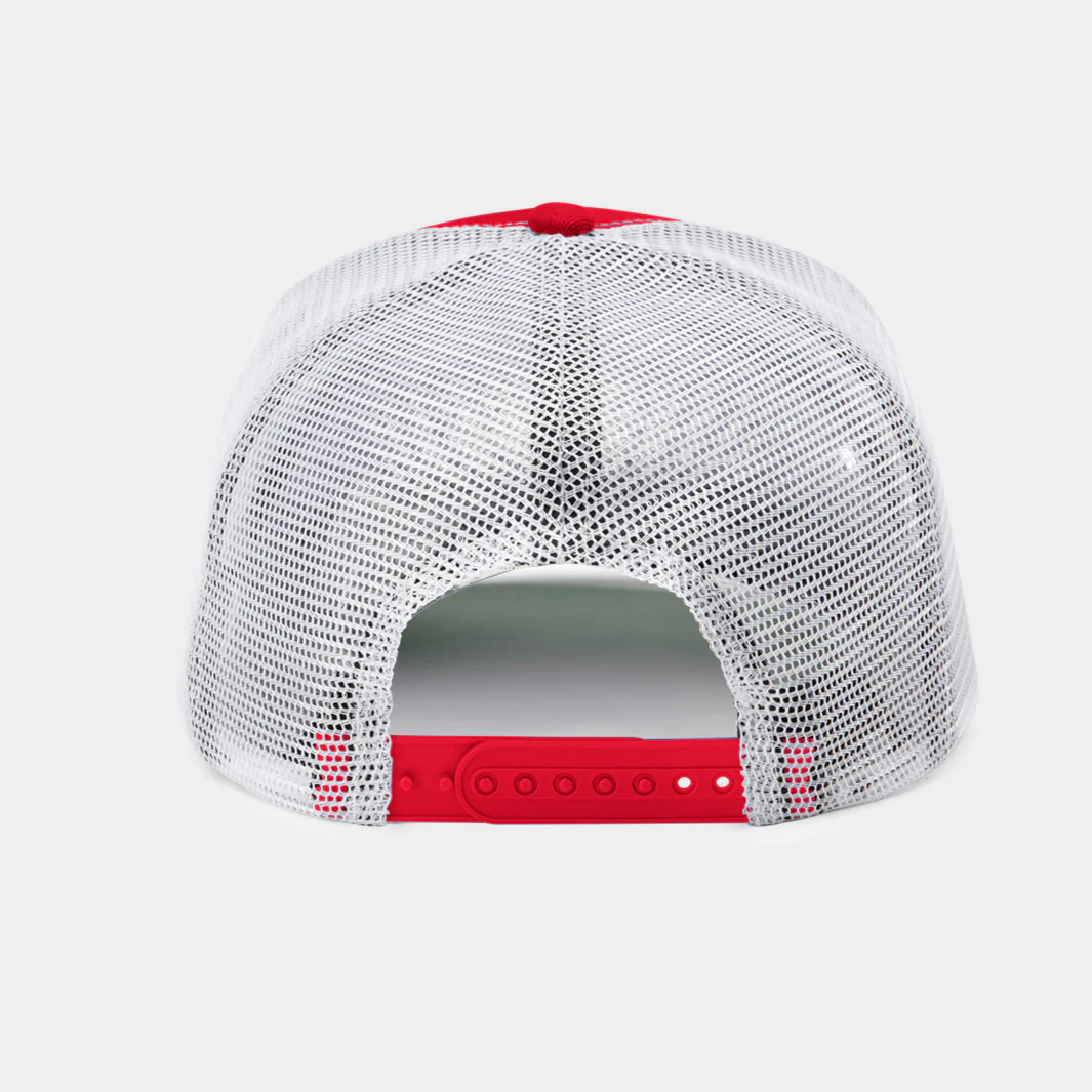 Wisconsin Badgers Vintage Logo Trucker Hat - Image 3