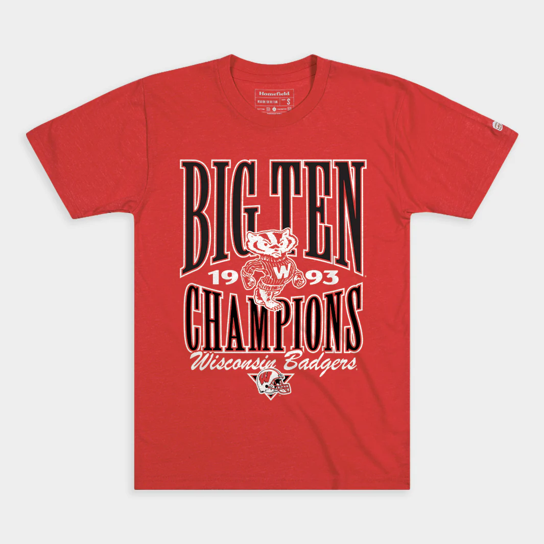 Wisconsin Football 1993 Big Ten Champions Tee