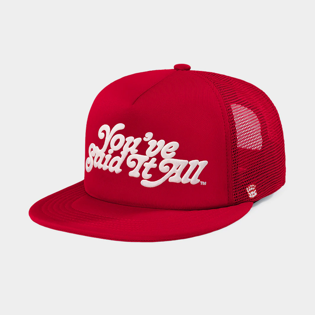 Wisconsin "You've Said It All" Puff Ink Trucker Hat