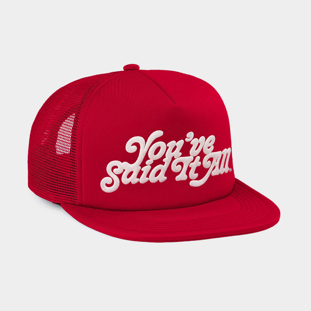 Wisconsin "You've Said It All" Puff Ink Trucker Hat - Image 2