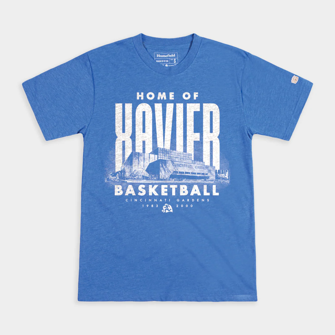 Xavier Basketball Cincinnati Gardens Tee