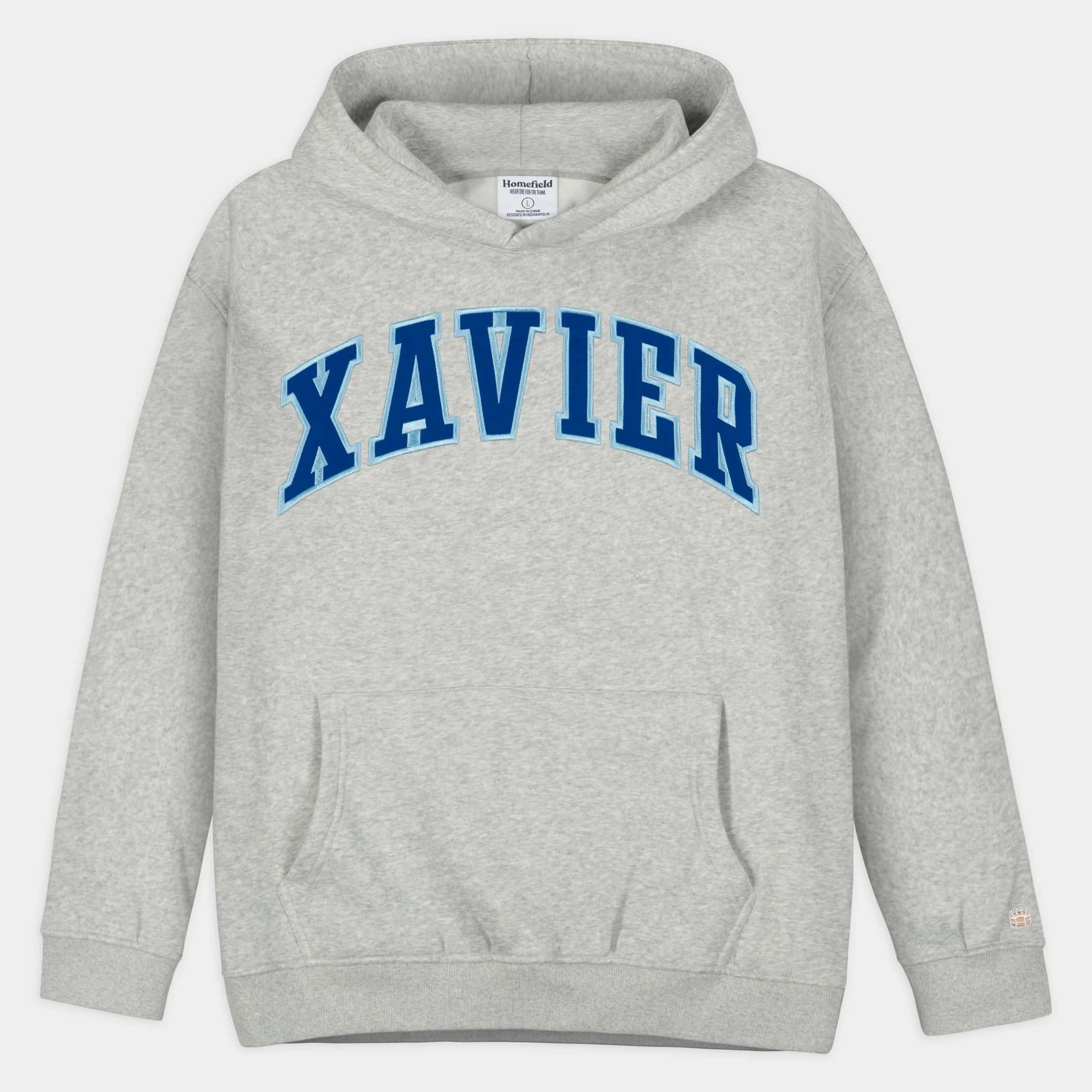 Xavier Musketeers 1980s Applique Heavyweight Hoodie