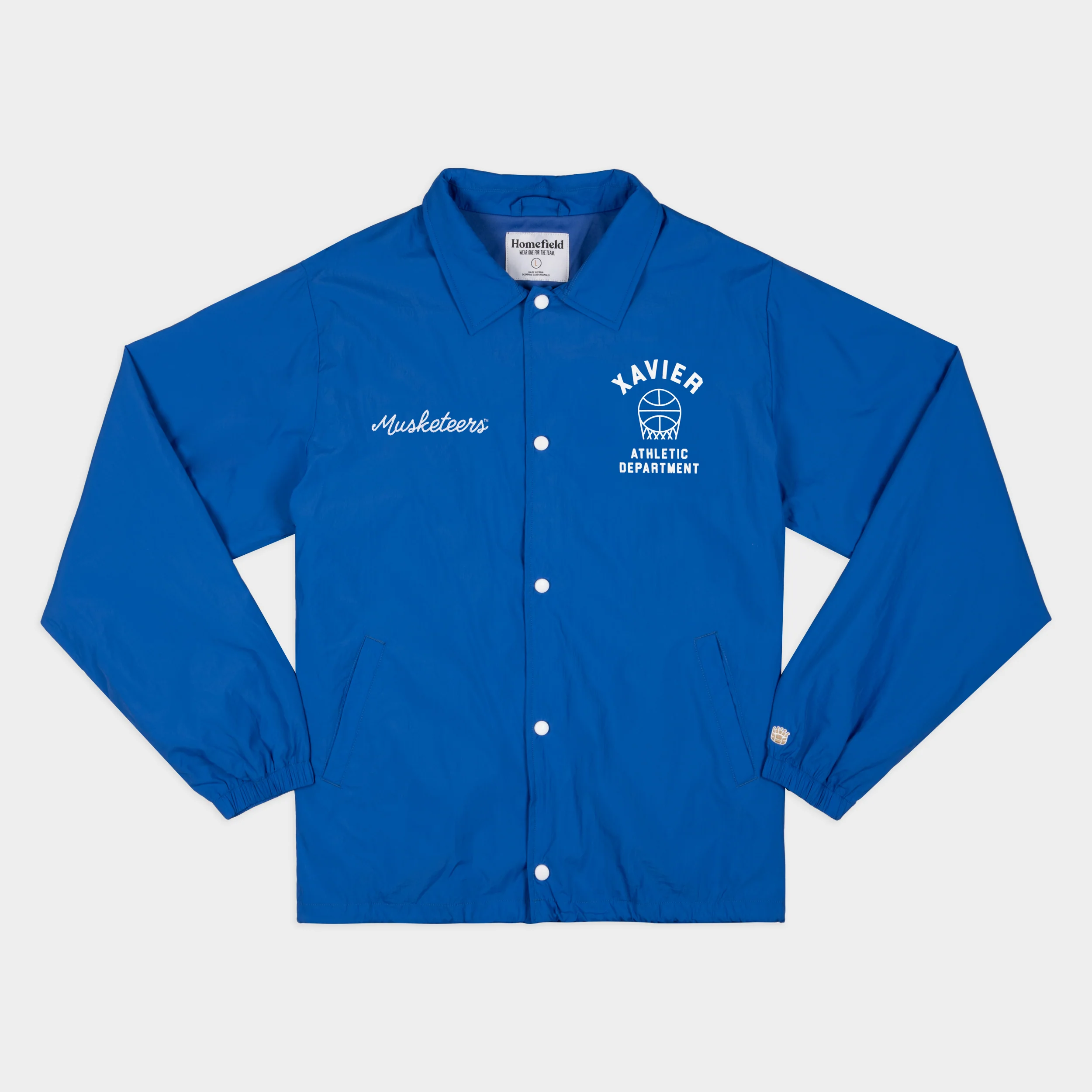 Xavier Musketeers Basketball 1970s Coaches Jacket