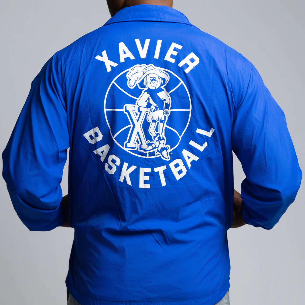 Xavier Musketeers Basketball 1970s Coaches Jacket - Image 5