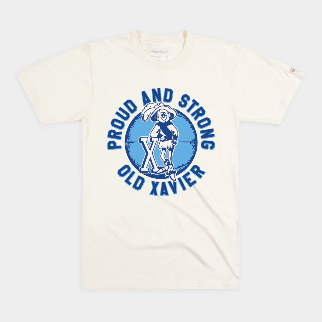 Xavier Musketeers Basketball "Proud and Strong" Tee