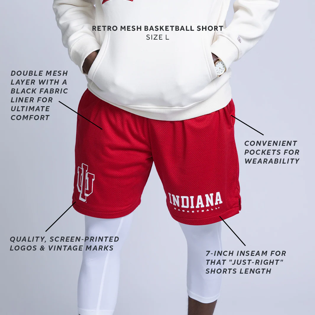 Illinois Fighting Illini Retro Mesh Shorts - Image 4