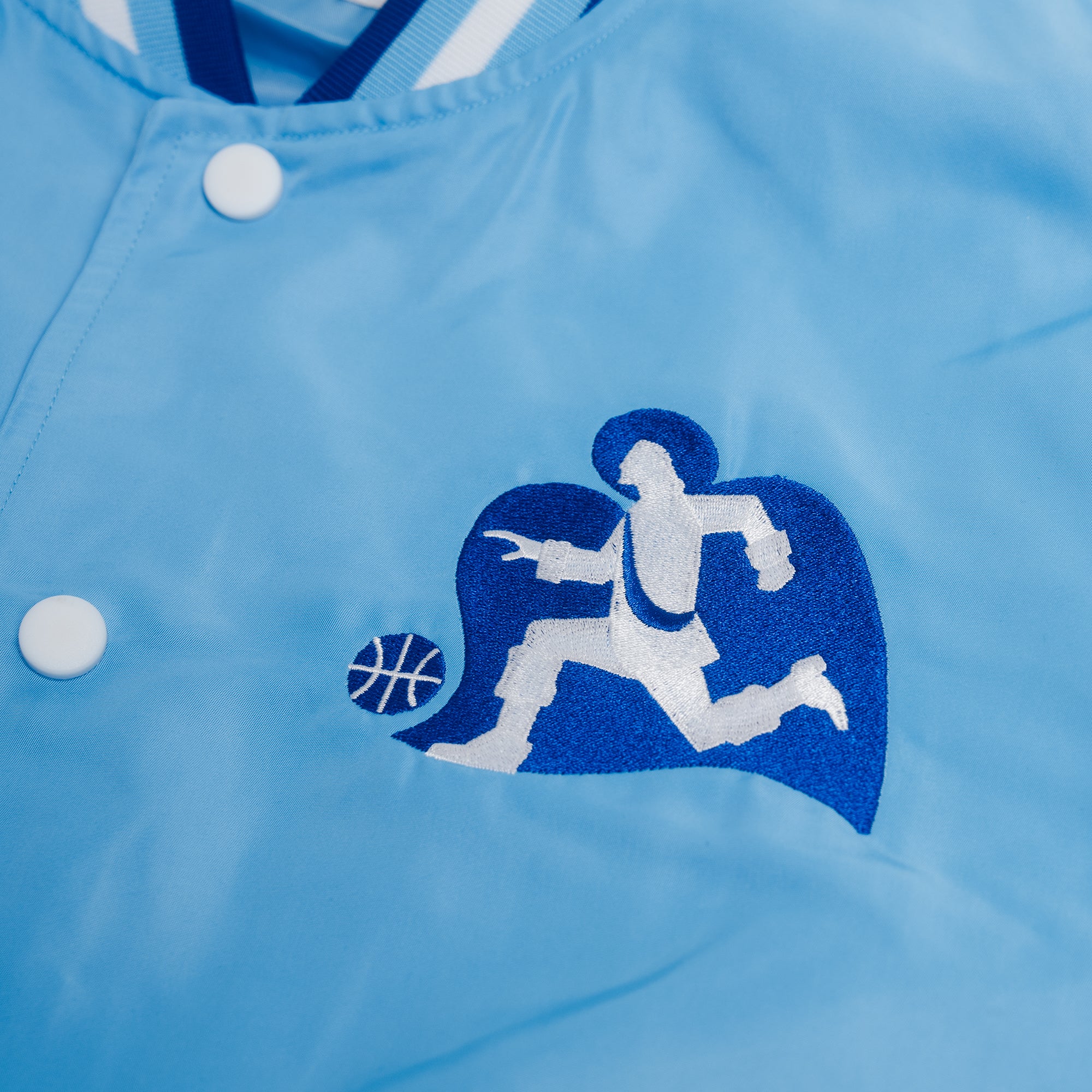 Xavier Musketeers Vintage Logo Bomber Jacket - Image 4